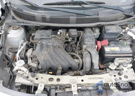 2012 Nissan Versa 1.6 S из США, поврежденный, VIN 3N1CN7AP4CL802631